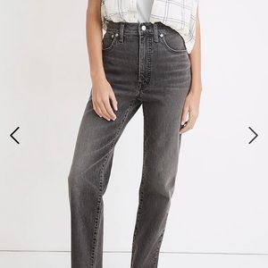 Madewell Perfect Vintage Straight Jean | Petite Cropped Leg | Cosner Wash